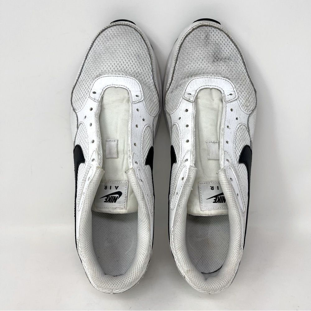 Nike Men's Air Max SC Shoes, size US 9.5, white with black swoosh